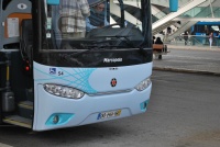 Velký snímek autobusu značky Marcopolo, typu Viaggio 350
