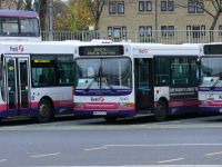 Velký snímek autobusu značky Plaxton, typu Pointer 2