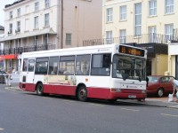 Velký snímek autobusu značky Plaxton, typu Pointer 2