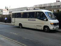 Velký snímek autobusu značky Plaxton, typu Cheetah