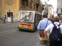 Velký snímek autobusu značky Tecnobus, typu Gulliver U.500 ESP