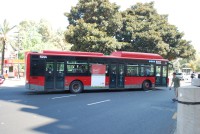 Velký snímek autobusu značky Noge, typu Cittour