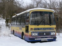 Velký snímek autobusu značky Duple, typu Dominant
