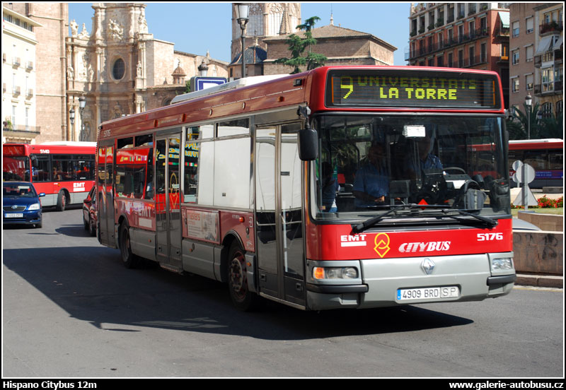 Autobus Hispano Citybus 12m