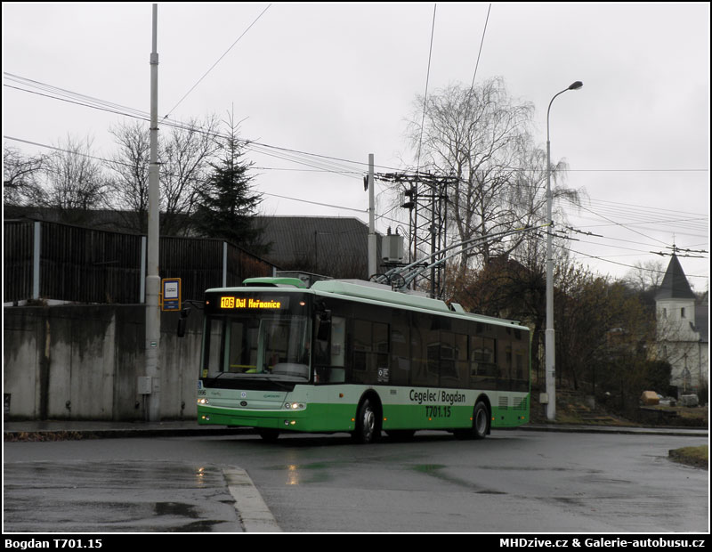 Autobus Bogdan T701.15