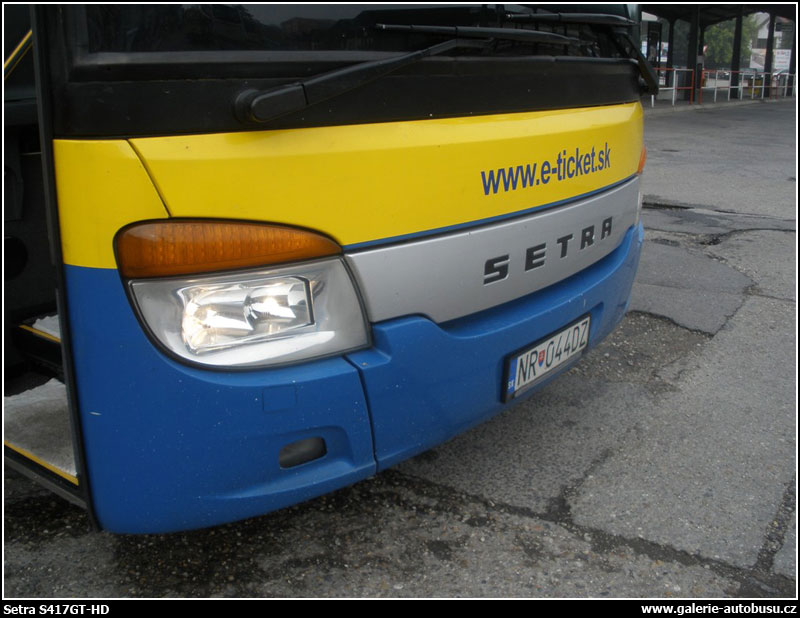 Autobus Setra S417GT-HD