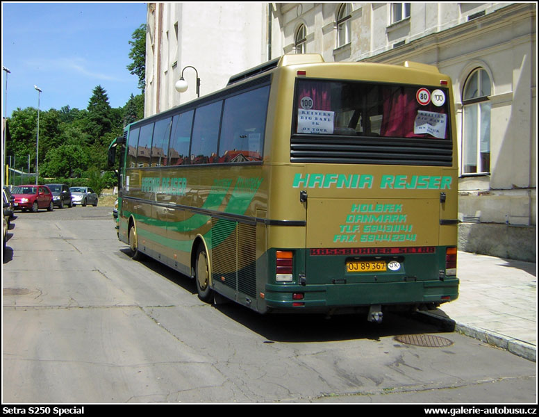 Autobus Setra S250 Special