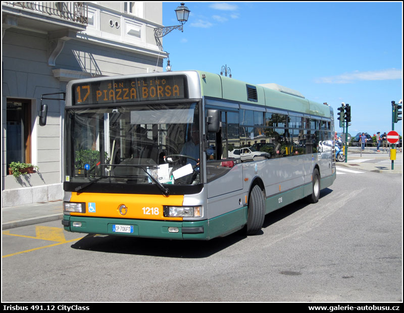 Autobus Irisbus 491.12 CityClass