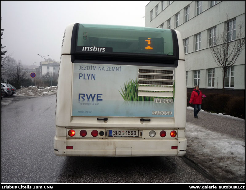 Autobus Irisbus Citelis 18m CNG