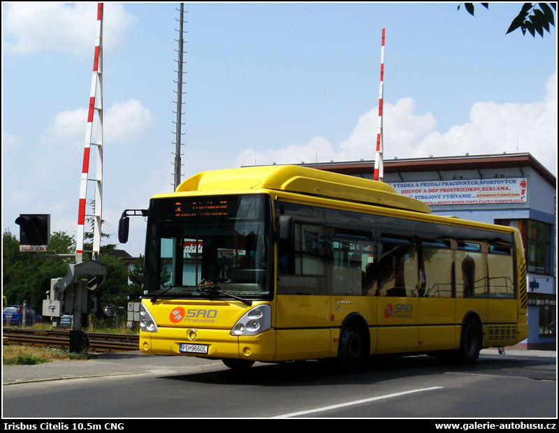 Autobus Irisbus Citelis 10.5m CNG