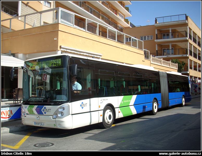 Autobus Irisbus Citelis 18m