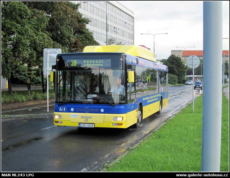 Autobus MAN NL243 LPG