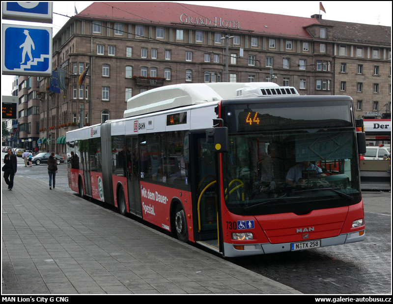 Autobus MAN Lion's City G CNG