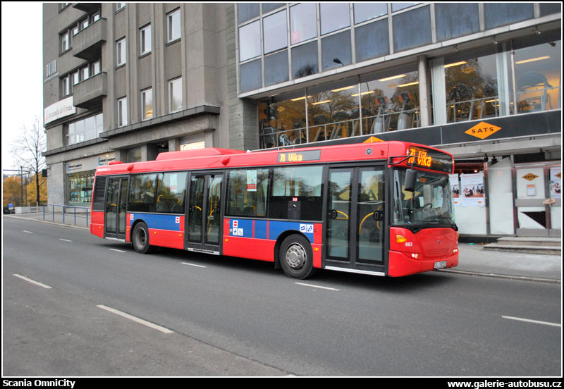 Autobus Scania OmniCity
