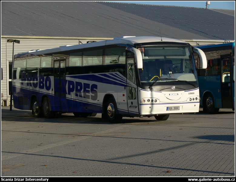 Autobus Scania Irizar Intercentury