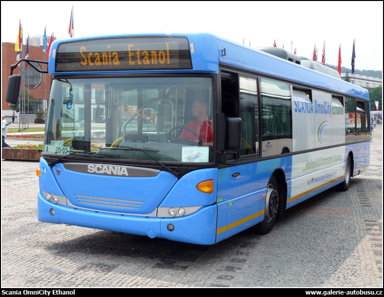 Autobus Scania OmniCity Ethanol