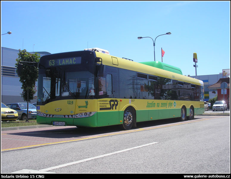 Autobus Solaris Urbino 15 CNG