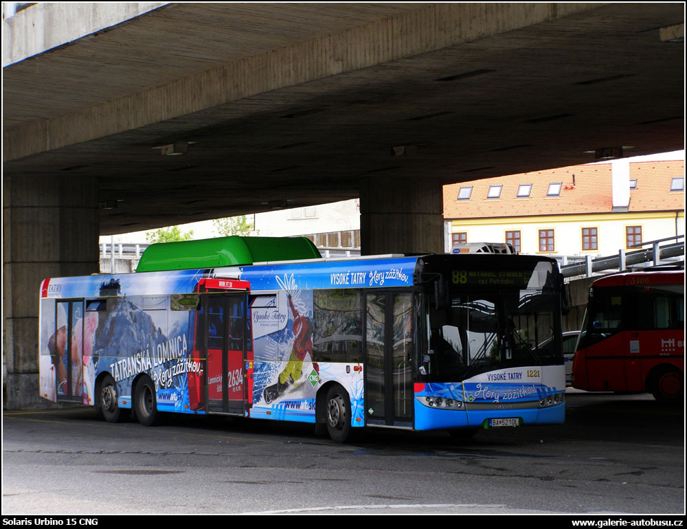 Autobus Solaris Urbino 15 CNG