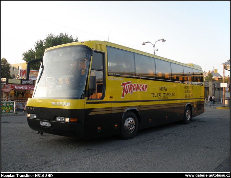 Autobus Neoplan Transliner N316 SHD