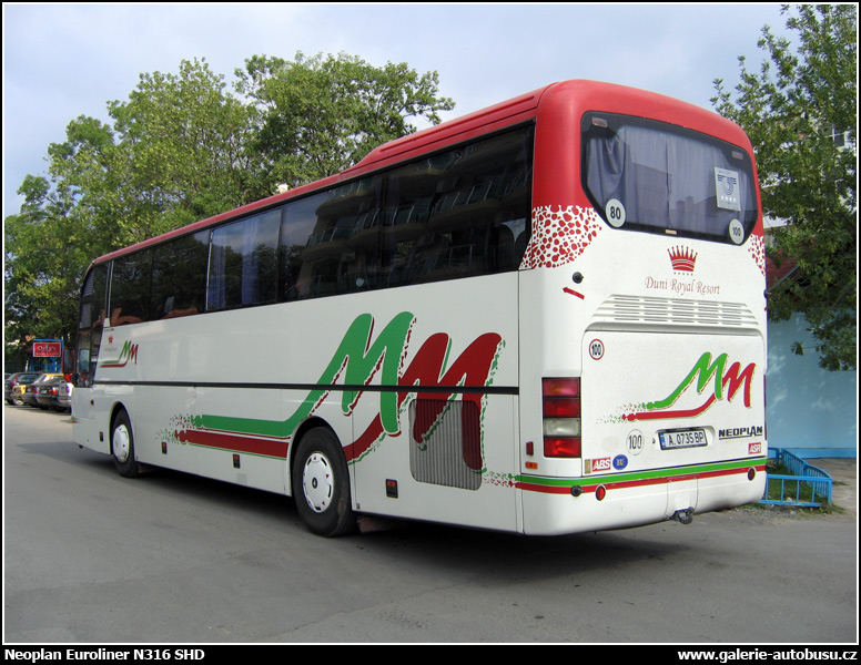 Autobus Neoplan Euroliner N316 SHD