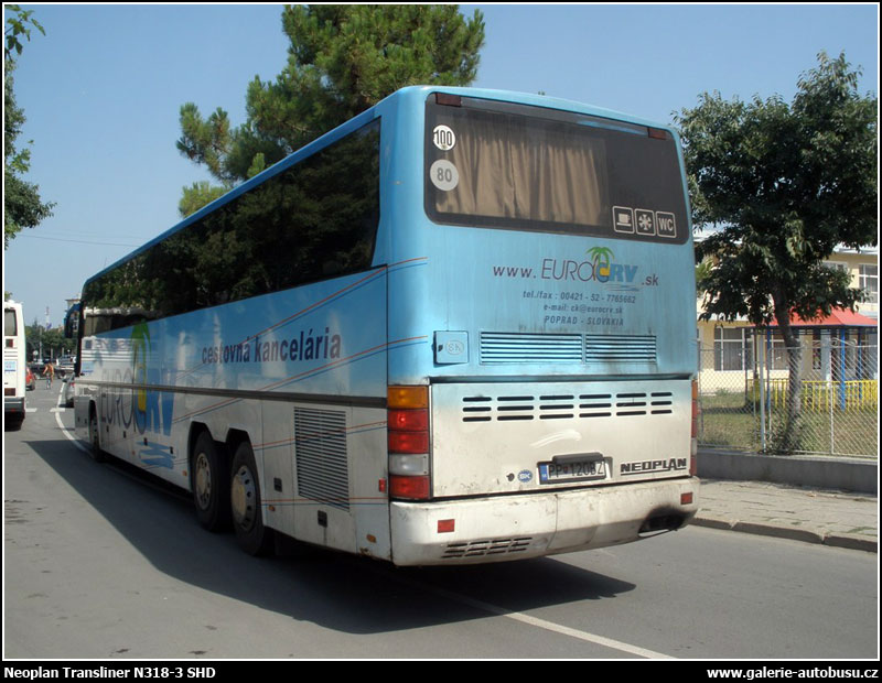 Autobus Neoplan Transliner N318-3 SHD