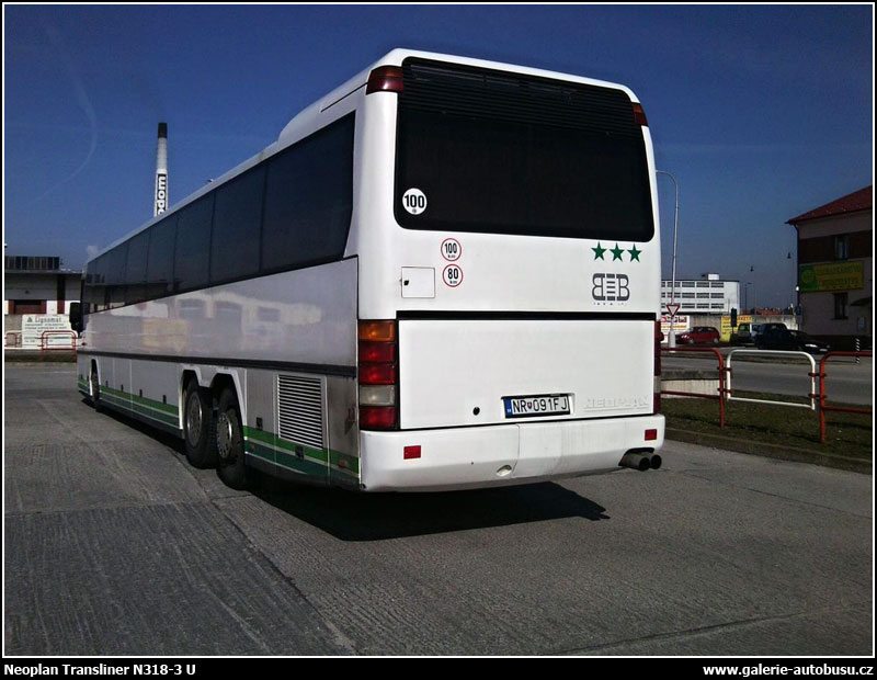 Autobus Neoplan Transliner N318-3 U