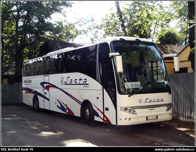 Autobus VDL Berkhof Axial 70