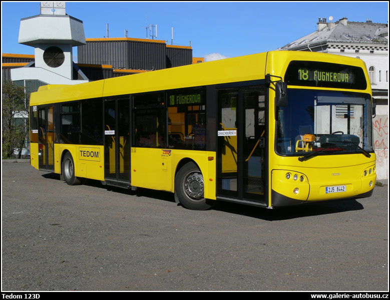 Autobus Tedom 123D