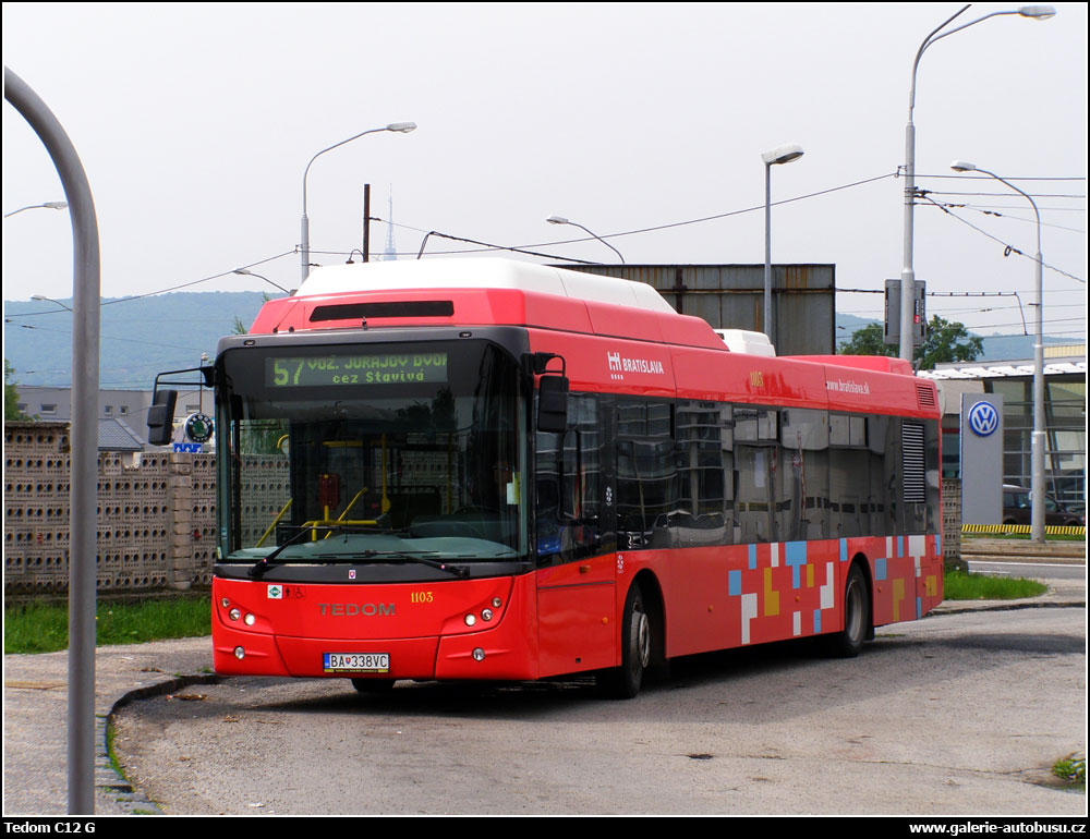 Autobus Tedom C12 G