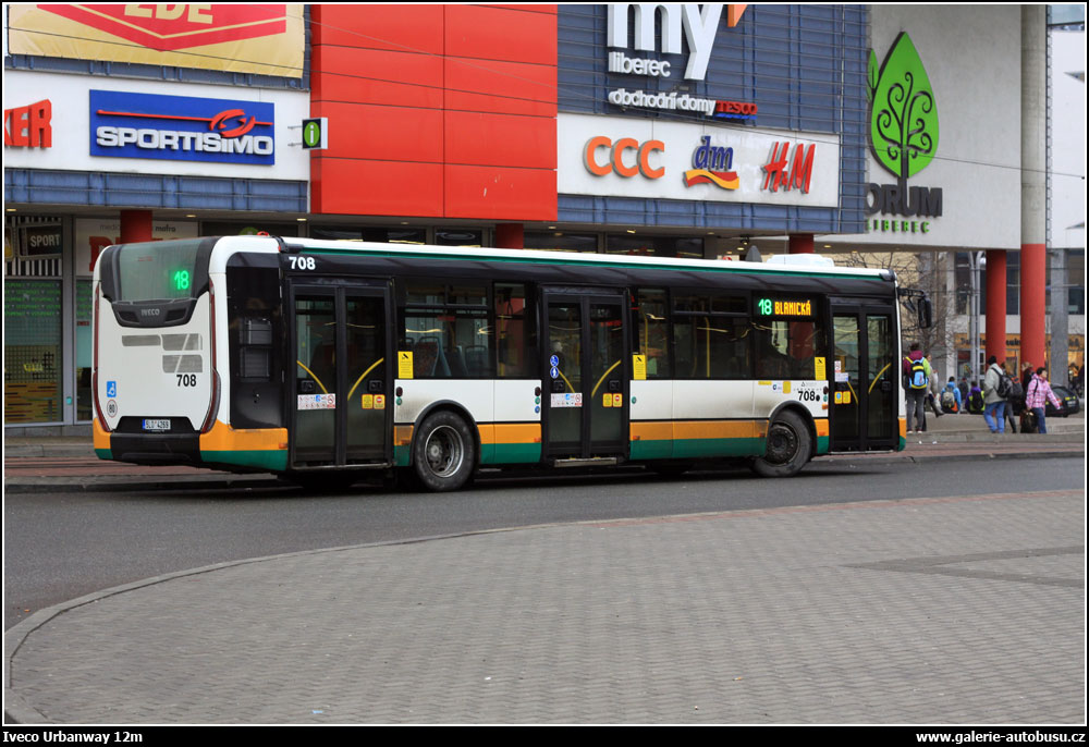 Autobus Iveco Urbanway 12m