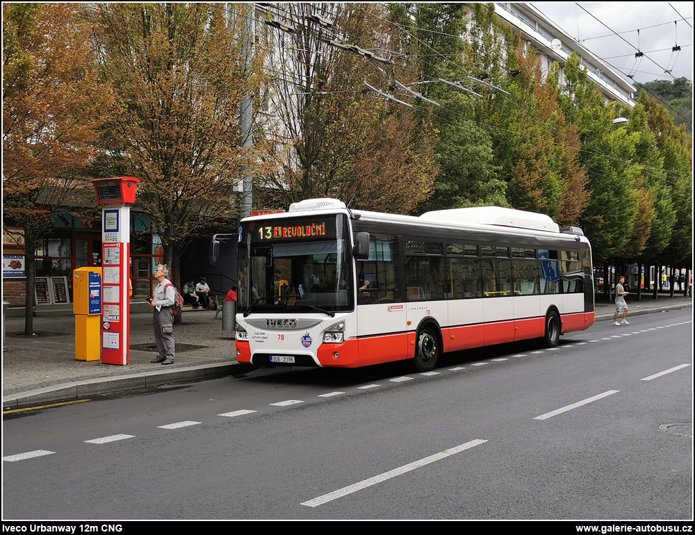 Autobus Iveco Urbanway 12m CNG
