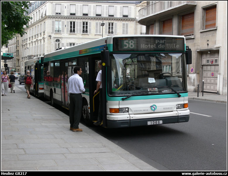 Autobus Heuliez GX217