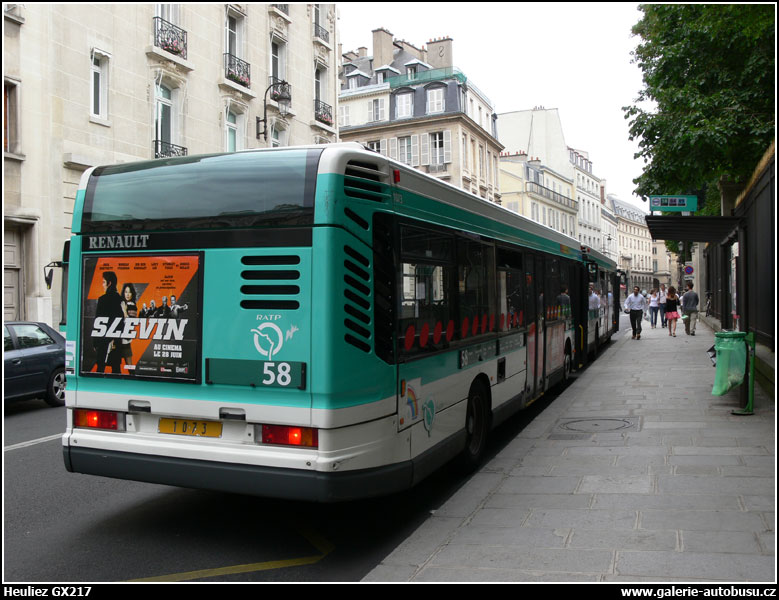 Autobus Heuliez GX217