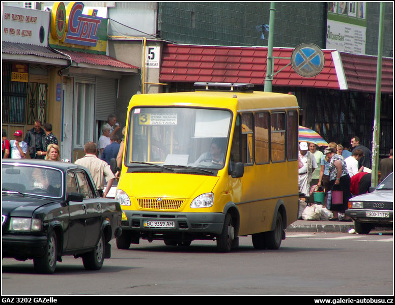 Autobus GAZ 3202 GAZelle