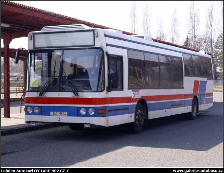 Autobus Lahden Autokori OY Lahti 402 CZ-C