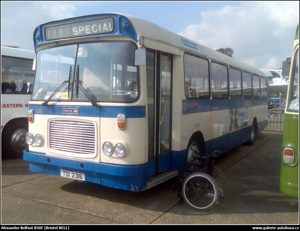 Autobus Alexander Belfast B50F
