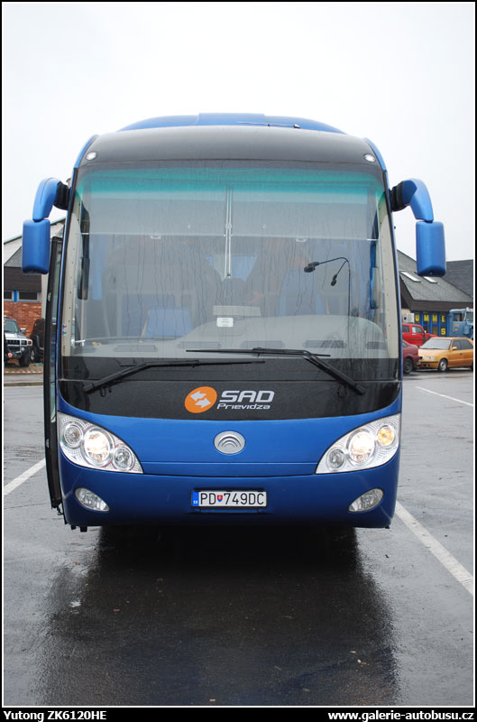 Autobus Yutong Vision ZK6120HE