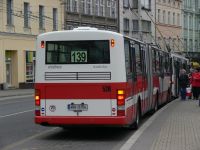 Velký snímek autobusu značky Karosa, typu B961E
