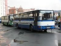 Velký snímek autobusu značky o, typu 4