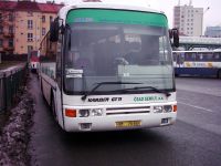 Velký snímek autobusu značky Karosa, typu GT11