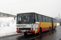 Velký snímek autobusu značky Karosa, typu B741