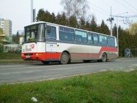 Velký snímek autobusu značky Karosa, typu B932