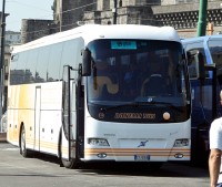 Velký snímek autobusu značky B, typu G