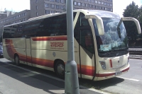 Velký snímek autobusu značky Hispano, typu Divo Gran Turismo