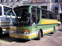 Velký snímek autobusu značky Setra, typu S309HD