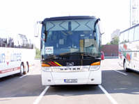 Velký snímek autobusu značky Setra, typu S411HD