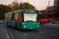 Velký snímek autobusu značky Vest, typu V10