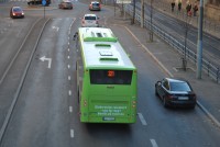 Velký snímek autobusu značky V, typu C
