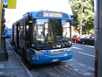 Velký snímek autobusu značky Rampini, typu Ale