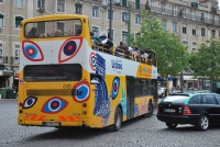 Velký snímek autobusu značky Camo, typu City Tour
